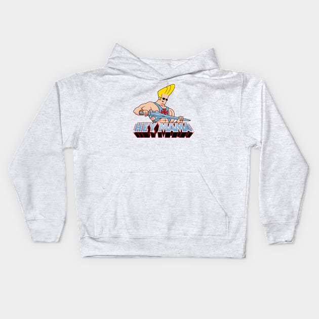 Hey Mama Kids Hoodie by Raffiti